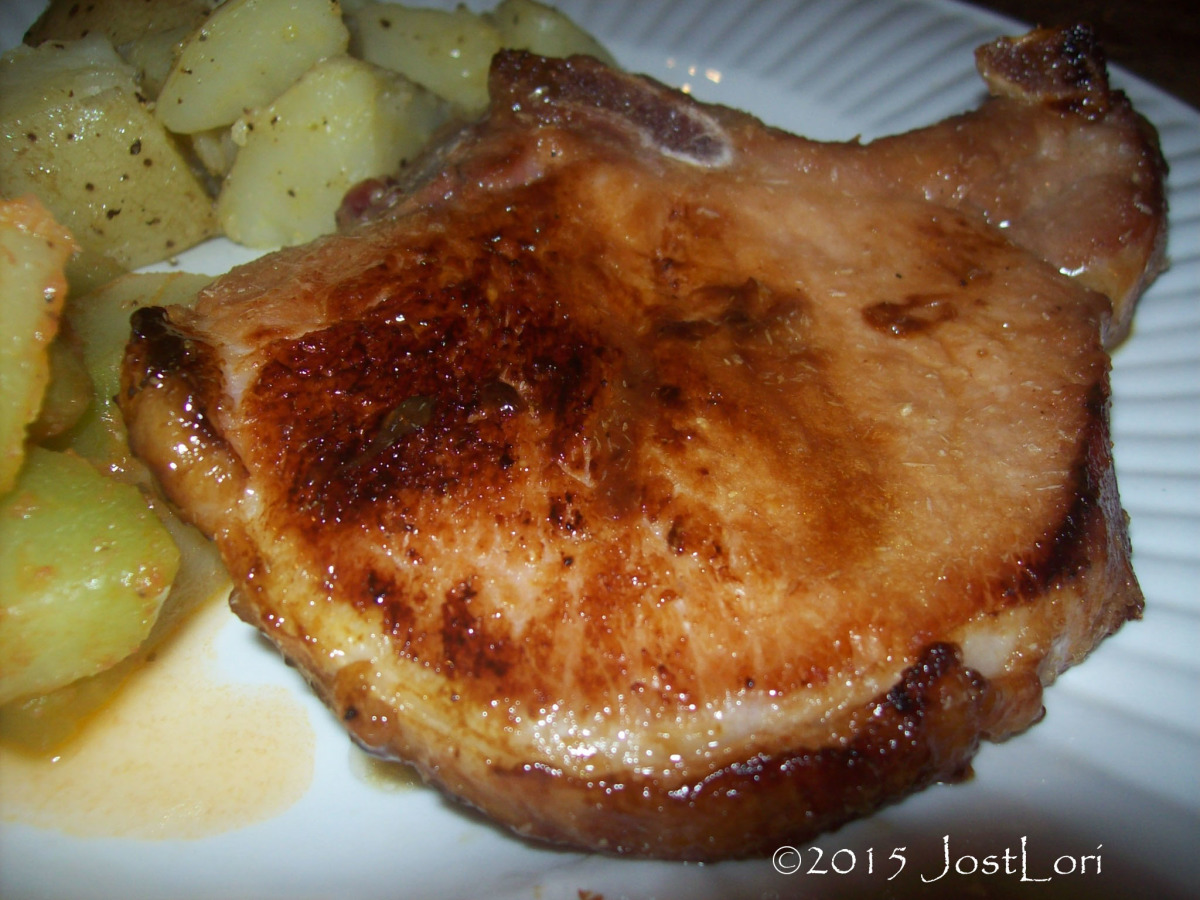 Pork Chops With HorseradishMaple Glaze Recipe